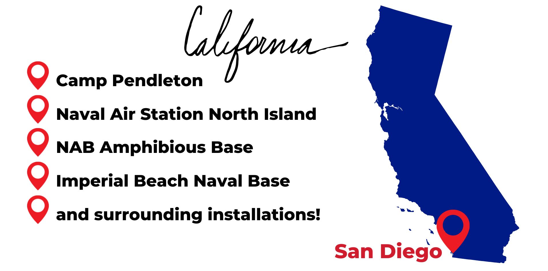 San Diego military bases, pcsing to San Diego, camp pendleton